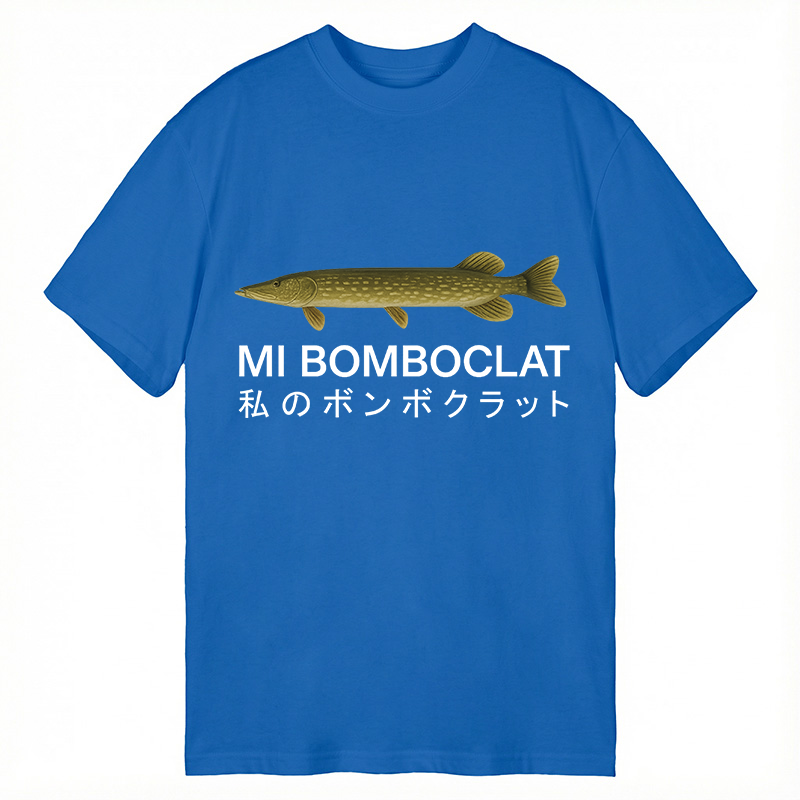 Tokyocanvas Mi Bomboclat Fish Meme Classic T-Shirt