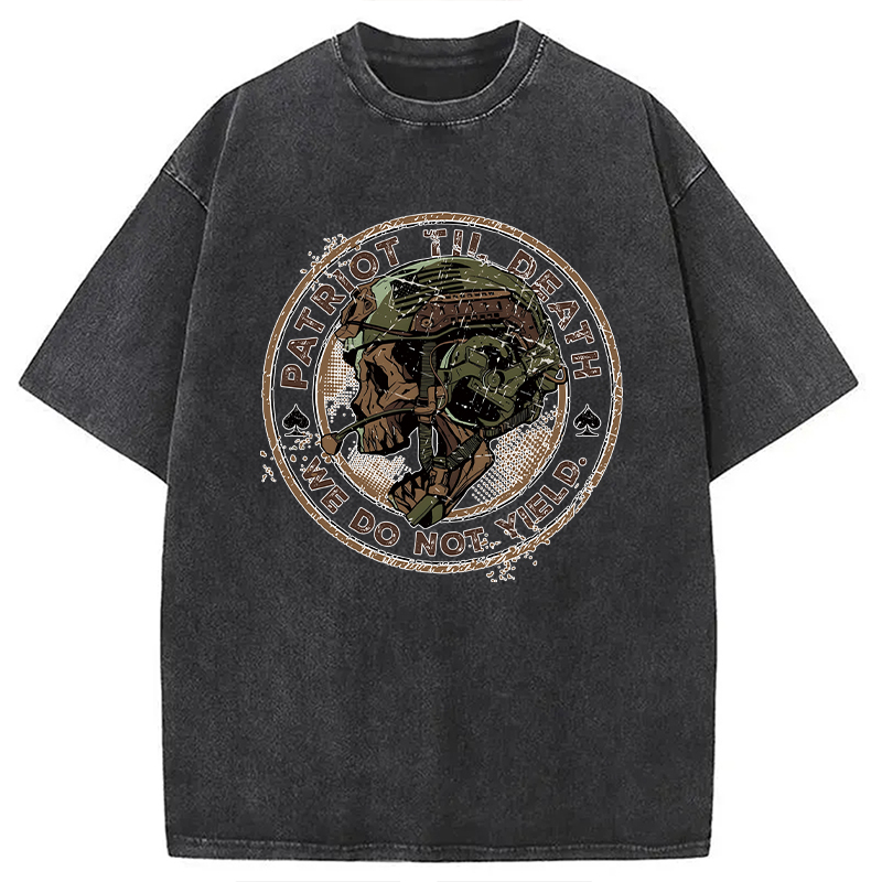 Tokyocanvas Patriot Seal Washed T-Shirt