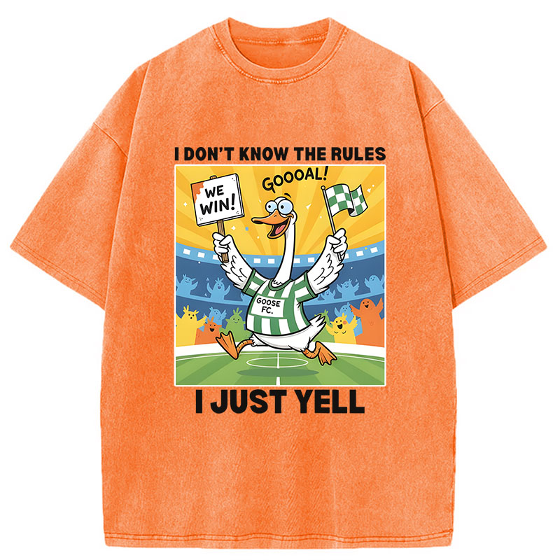 Tokyocanvas I Don�t Know the Rules Washed T-Shirt