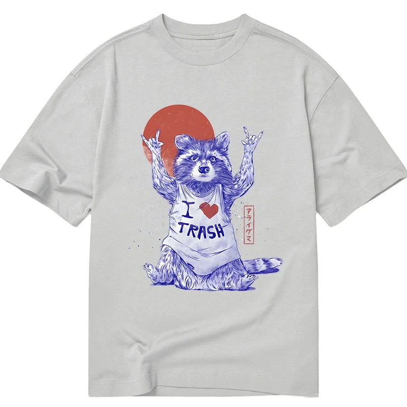 Tokyocanvas I love Trash Classic T-Shirt