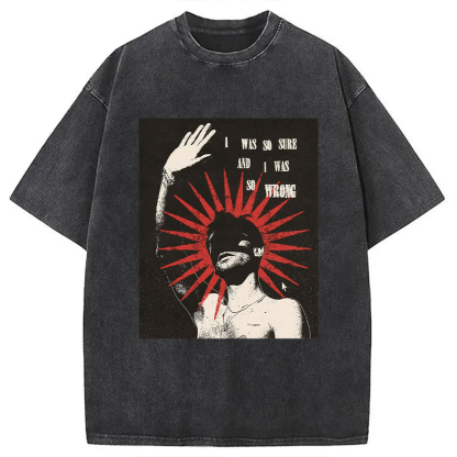 Tokyocanvas I Was So Sure Washed T-Shirt