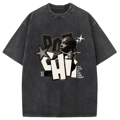 Tokyocanvas Tums out the Girl Washed T-Shirt