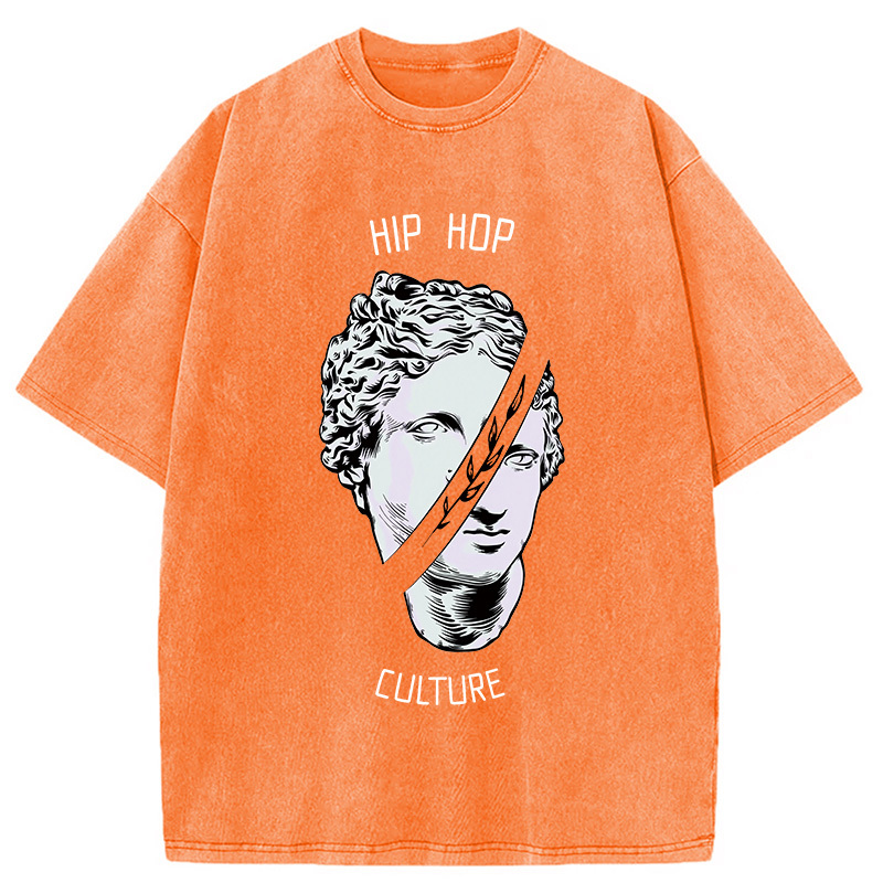 Tokyocanvas Hip Hop Culture Washed T-Shirt