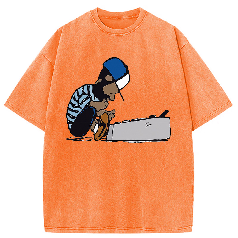 Tokyocanvas J Dilla Design Washed T-Shirt