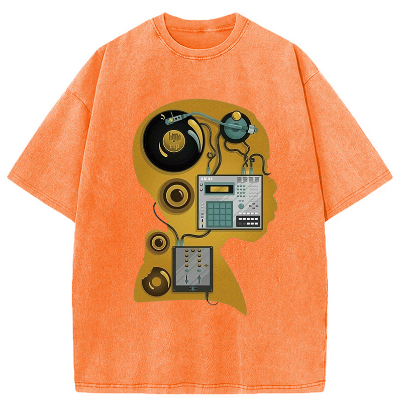Tokyocanvas J Dilla DJ Washed T-Shirt
