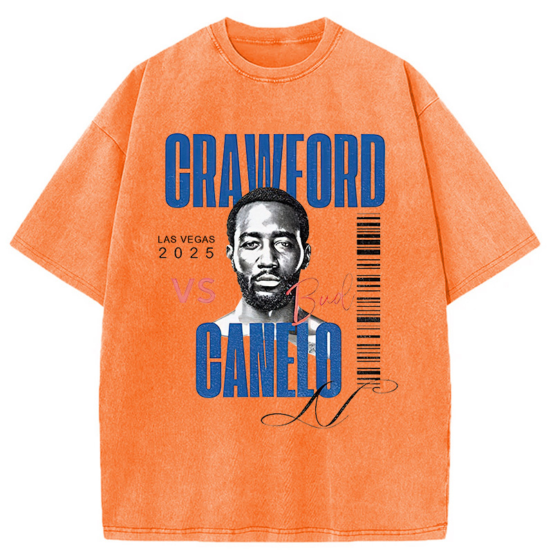 Tokyocanvas Terence Crawford Boxer Washed T-Shirt