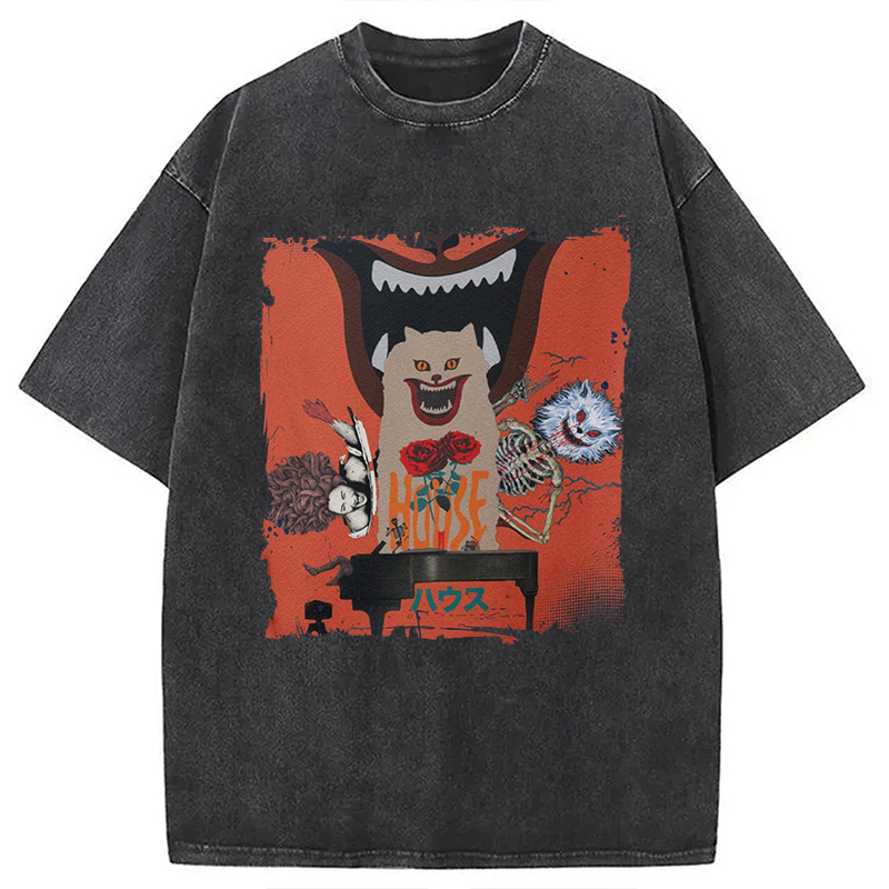 Tokyocanvas House Movie 1977 Washed T-Shirt