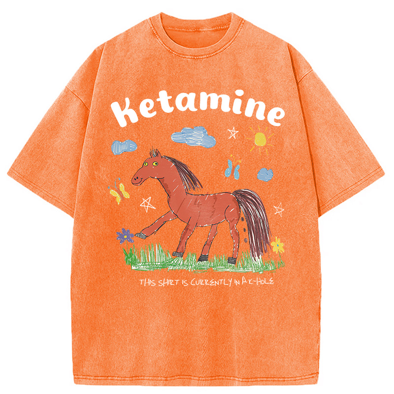 Tokyocanvas I Do Ketamine Washed T-Shirt