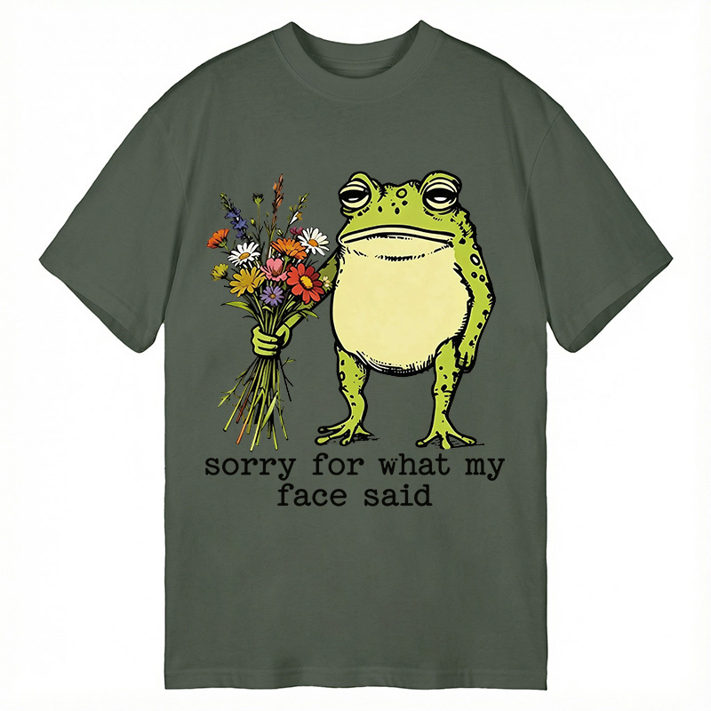 Tokyocanvas Frog Sorry Mode Activated Classic T-Shirt