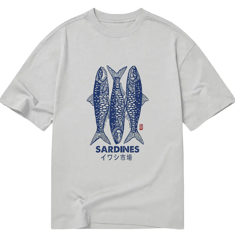 Tokyocanvas Sardines Market Classic T-Shirt