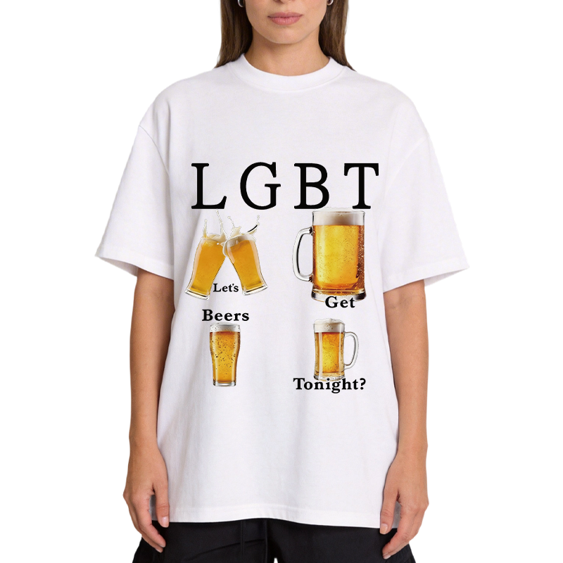 Tokyocanvas Lets Get Beers Classic T-Shirt