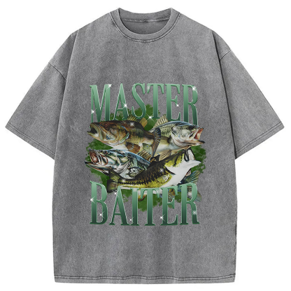 Tokyocanvas Master Baiter Retro Washed T-Shirt