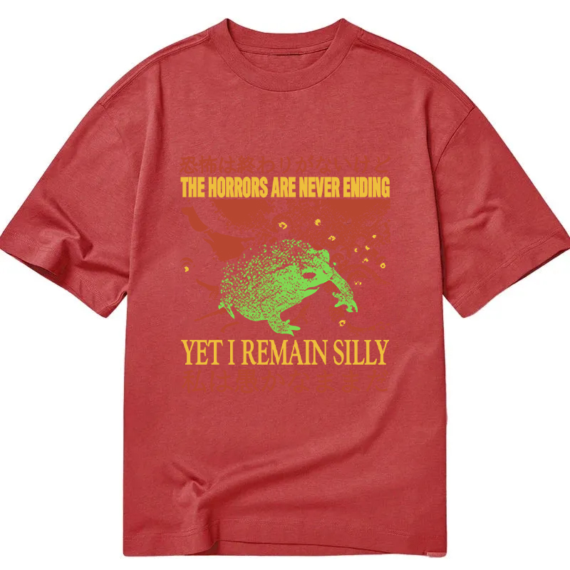 Tokyocanvas The Horrors are Never Ending Classic T-Shirt