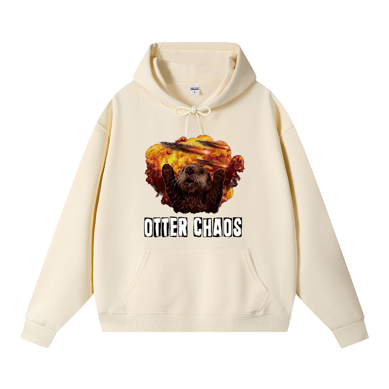 Tokyocanvas Utter Chaos Fleece Lined Hoodie