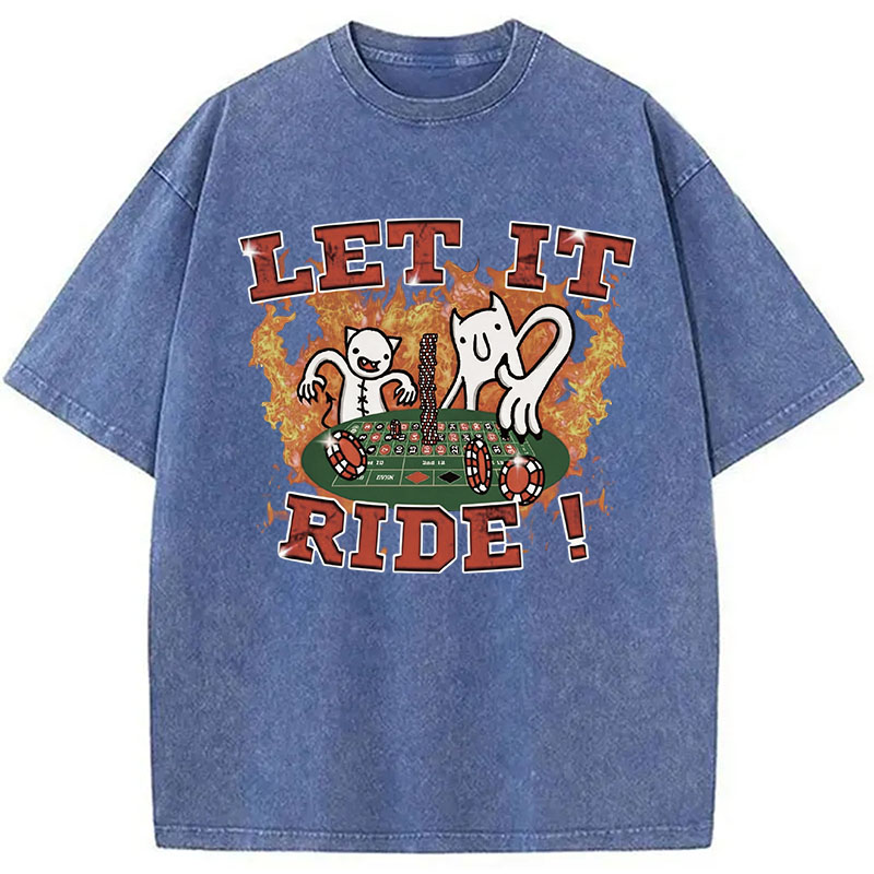 Tokyocanvas Let It Ride Washed T-Shirt