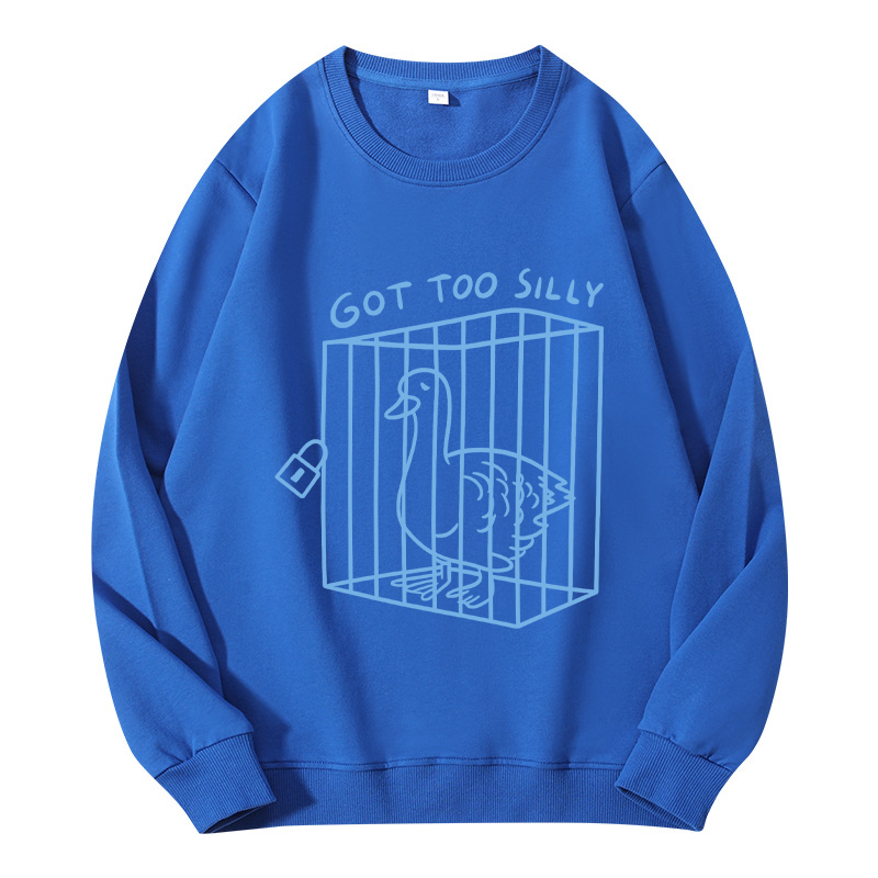 Tokyocanvas Got too silly Funny Classic Sweatshirt