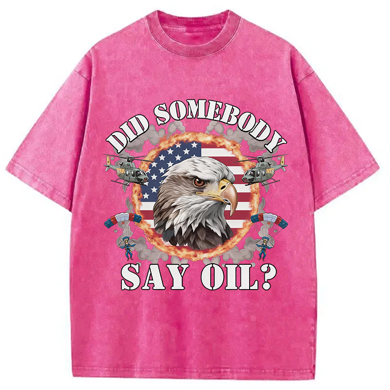 Tokyocanvas Cringey USA Meme Washed T-Shirt