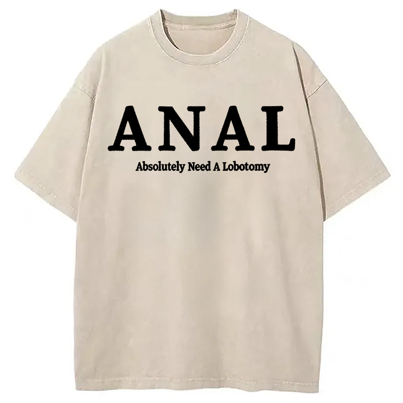Tokyocanvas ANAL Washed T-Shirt