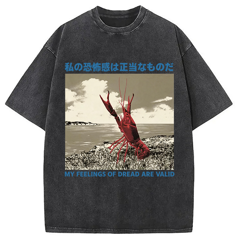 Tokyocanvas Japanese Crawfish Washed T-Shirt