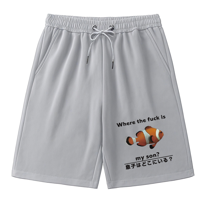 Tokyocanvas Fish Looking For Son Classic Short