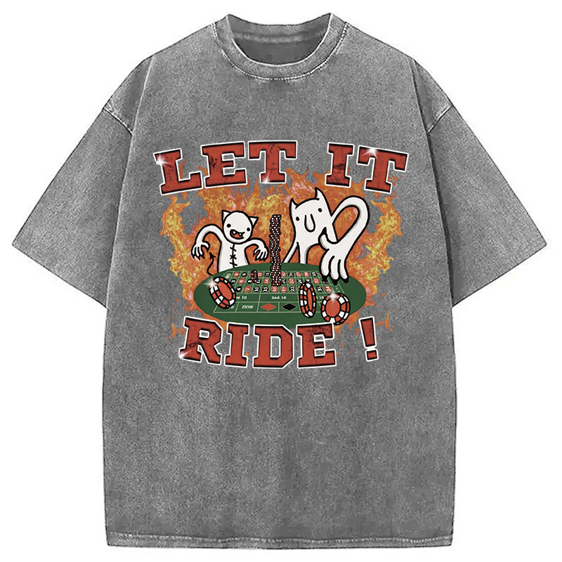 Tokyocanvas Let It Ride Washed T-Shirt
