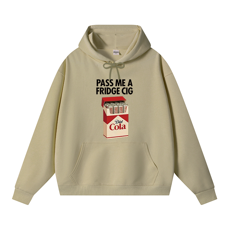 Tokyocanvas I Need A Diet Cola Fleece Lined Hoodie