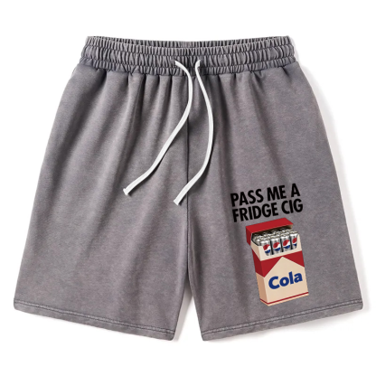 Tokyocanvas I Need A Diet Pepsi Washed Short