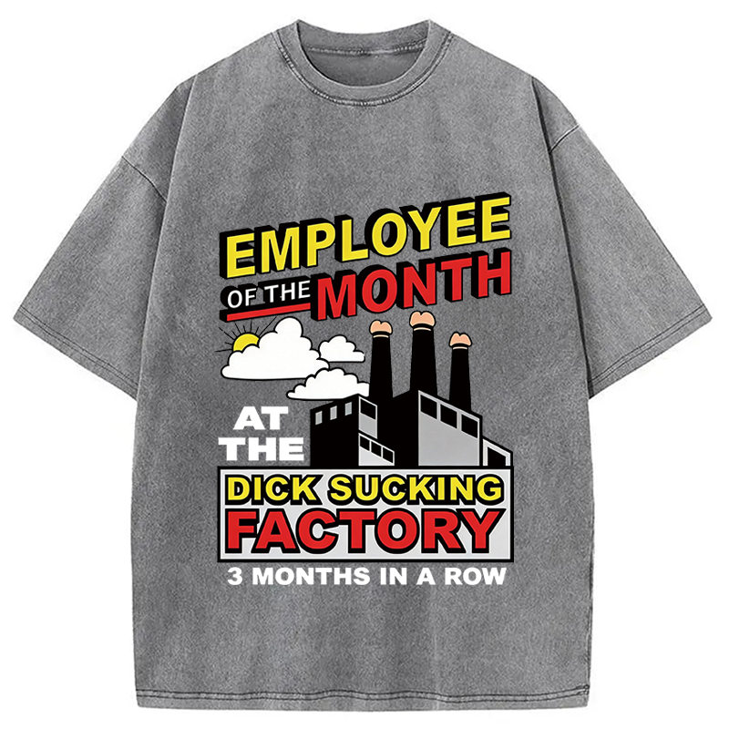 Tokyocanvas Employee Of The Month Washed T-Shirt