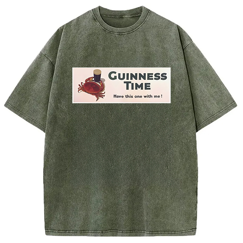 Tokyocanvas Vintage Guinness Crab Washed T-Shirt