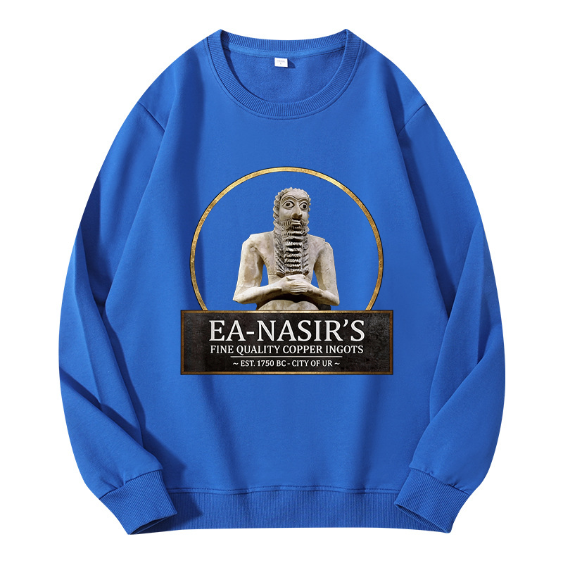 Tokyocanvas Ea Nasir's Copper Ingots Funny Bronze Age History Meme Classic Sweatshirt
