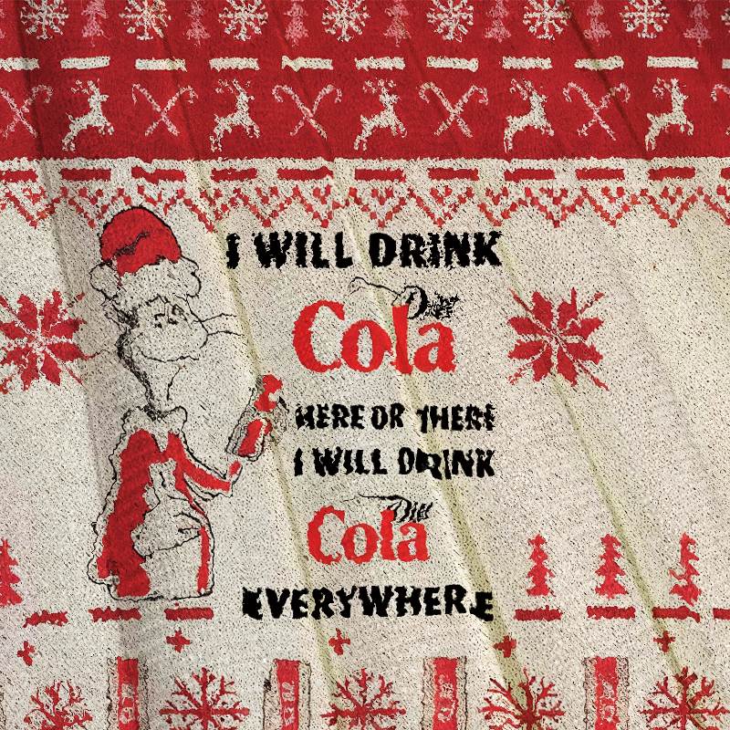 Tokyocanvas I Will Drink Christmas Ugly Sweatshirt
