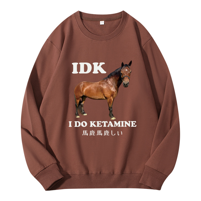Tokyocanvas IDK I Do Ketamine Classic Sweatshirt