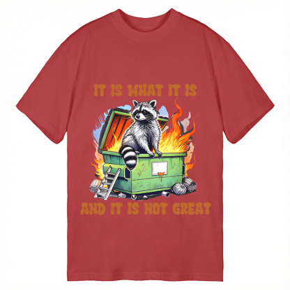 Tokyocanvas It is What Not Great Raccoon Meme Classic T-Shirt