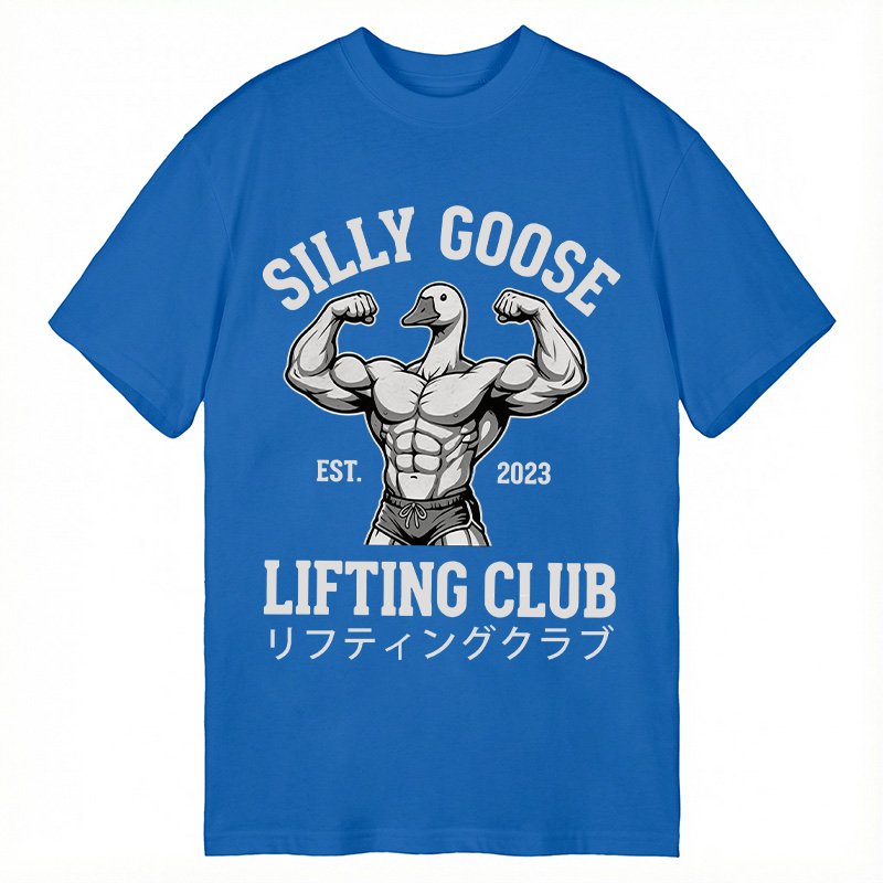 Tokyocanvas Silly Goose Lifting Classic T-Shirt