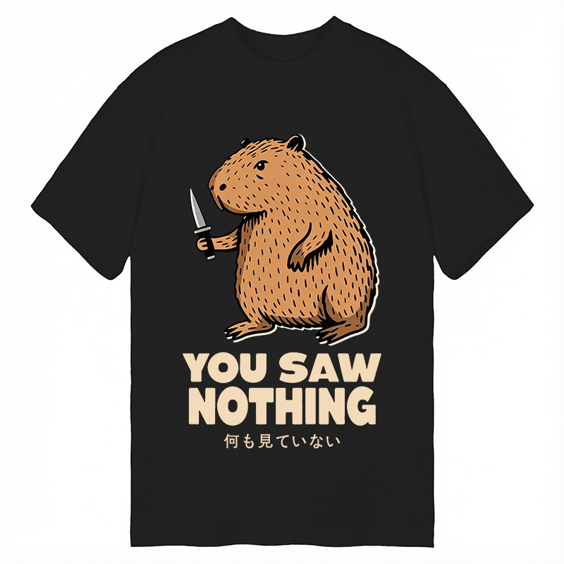 Tokyocanvas You Saw Nothing Classic T-Shirt