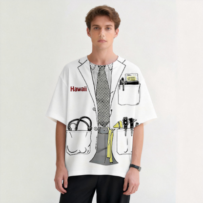 Tokyocanvas Doctor Jacket Suit Graphic Print T-shirt