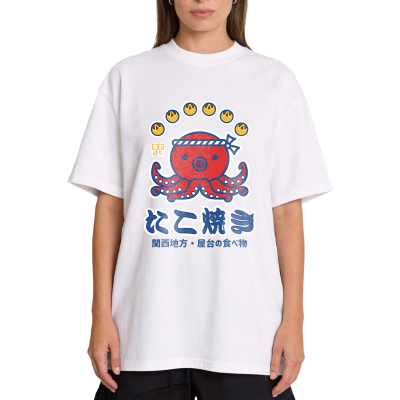 Tokyocanvas Takoyaki Kansai Street Food Classic T-Shirt