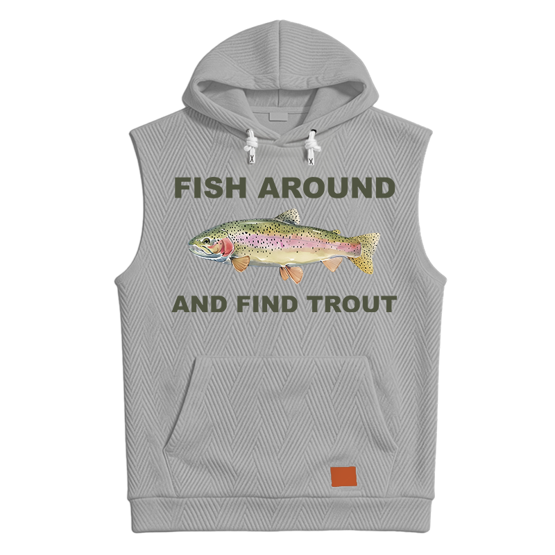 Tokyocanvas Fish Around and Find Trout Hooded Tank