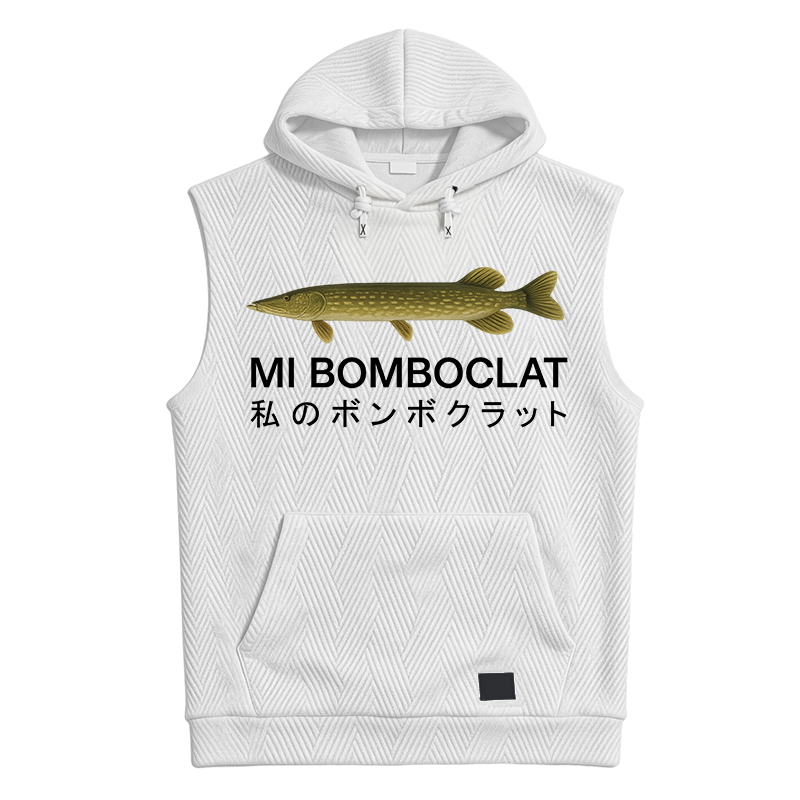 Tokyocanvas Mi Bomboclat Fish Meme Hooded Tank