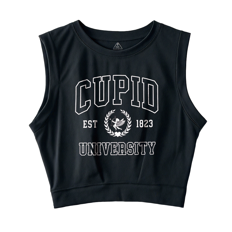 Tokyocanvas Cupid University Sleeveless Crop Top