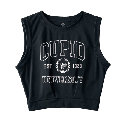 Tokyocanvas Cupid University Sleeveless Crop Top