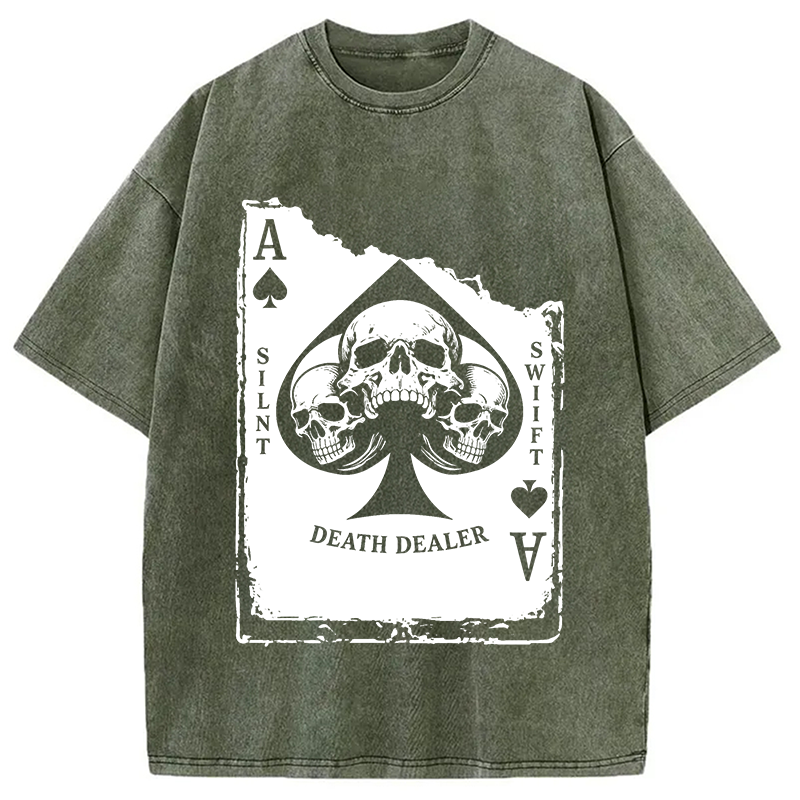 Tokyocanvas Death Dealer Washed T-Shirt