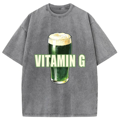Tokyocanvas Vitamin G St. Patrick's Washed T-Shirt