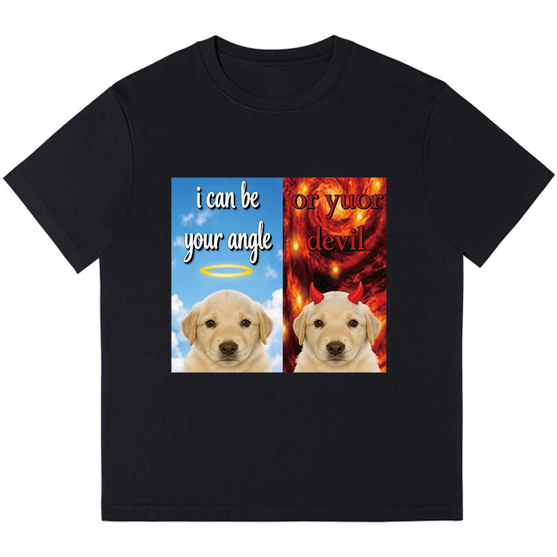 Tokyocanvas Angle Or Devil Boxy T-shirt