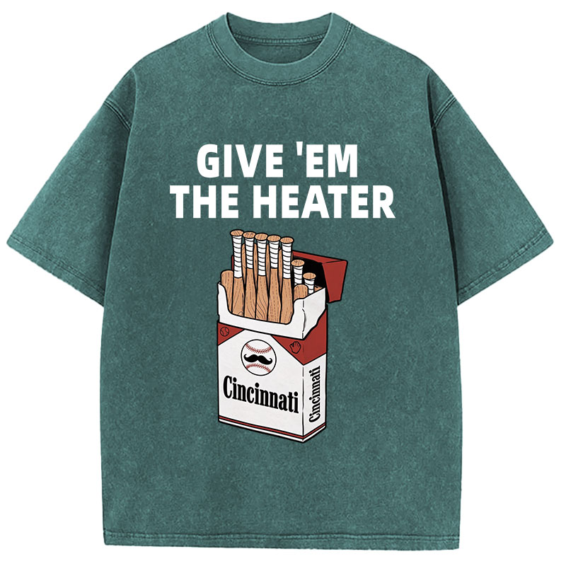 Tokyocanvas Give Them The Heater Washed T-Shirt