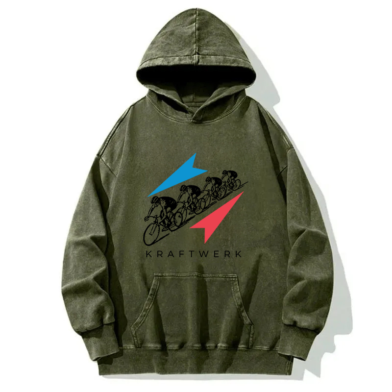 Tokyocanvas Kraftwerk Tour de France Washed Hoodie