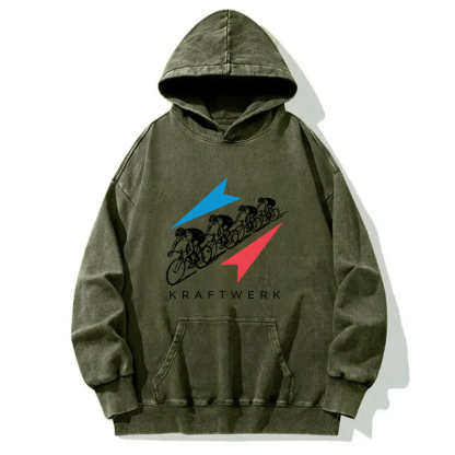 Tokyocanvas Kraftwerk Tour de France Washed Hoodie
