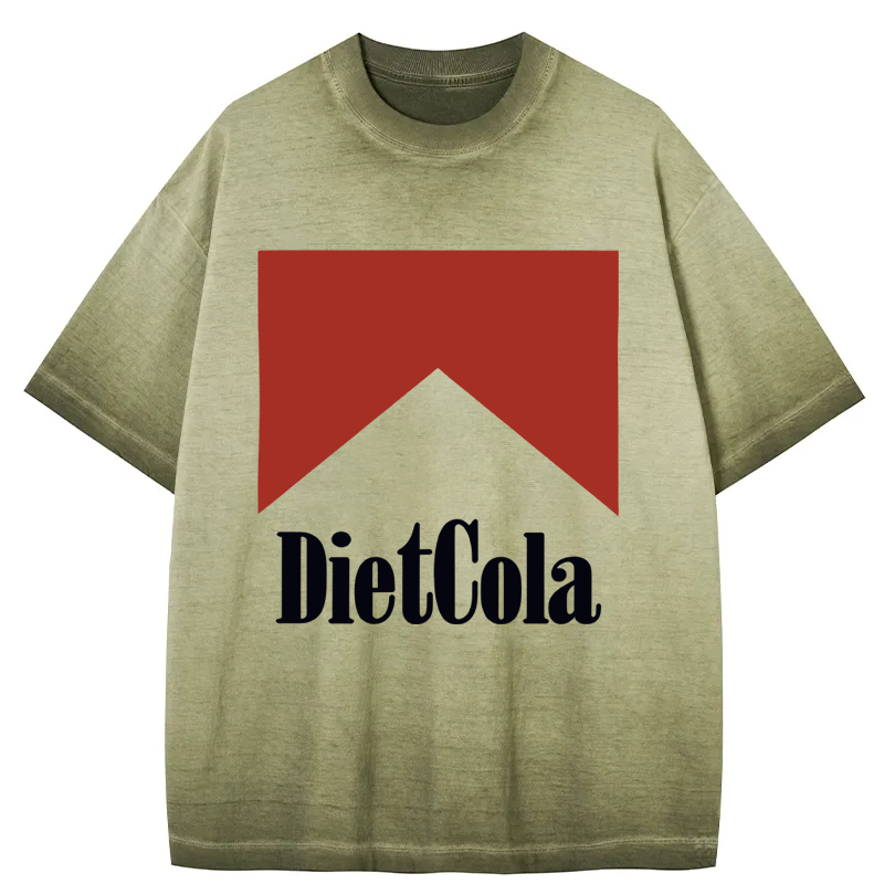 Tokyocanvas Diet Cola Marlboro Gradient Washed T-Shirt