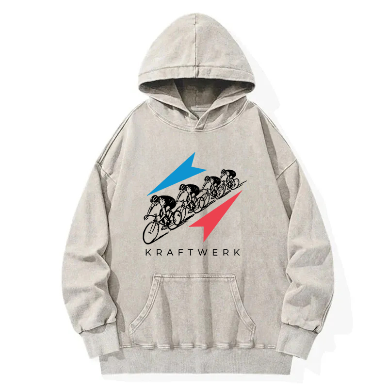 Tokyocanvas Kraftwerk Tour de France Washed Hoodie