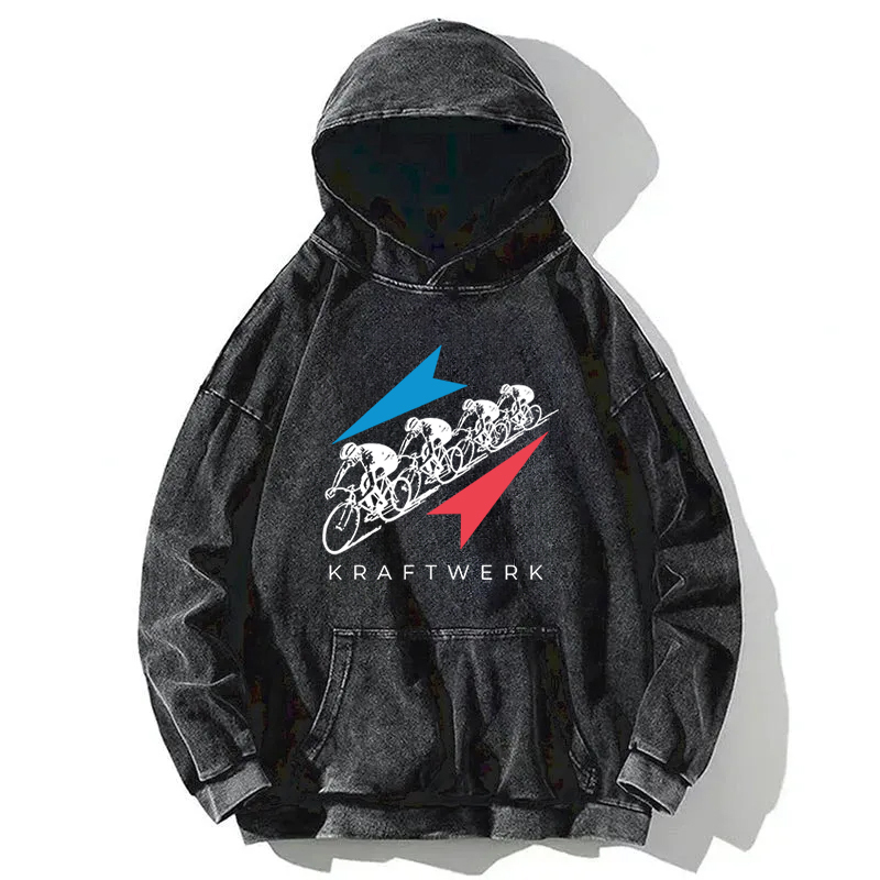 Tokyocanvas Kraftwerk Tour de France Washed Hoodie